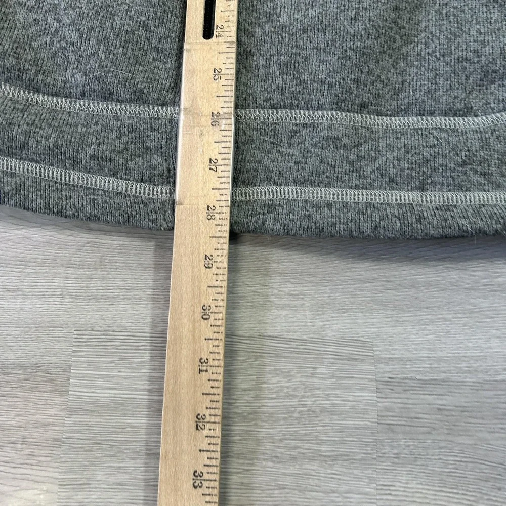 The North Face Jacket Mens Medium‎ Gray Fleece Windbreaker Full Zip Pockets